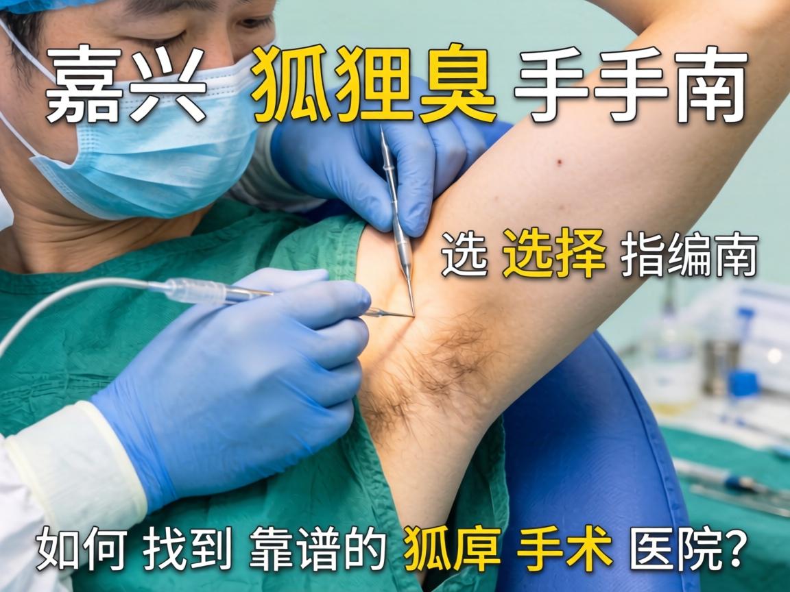 嘉兴狐臭手术选择指南，如何找到靠谱的狐臭手术医院？