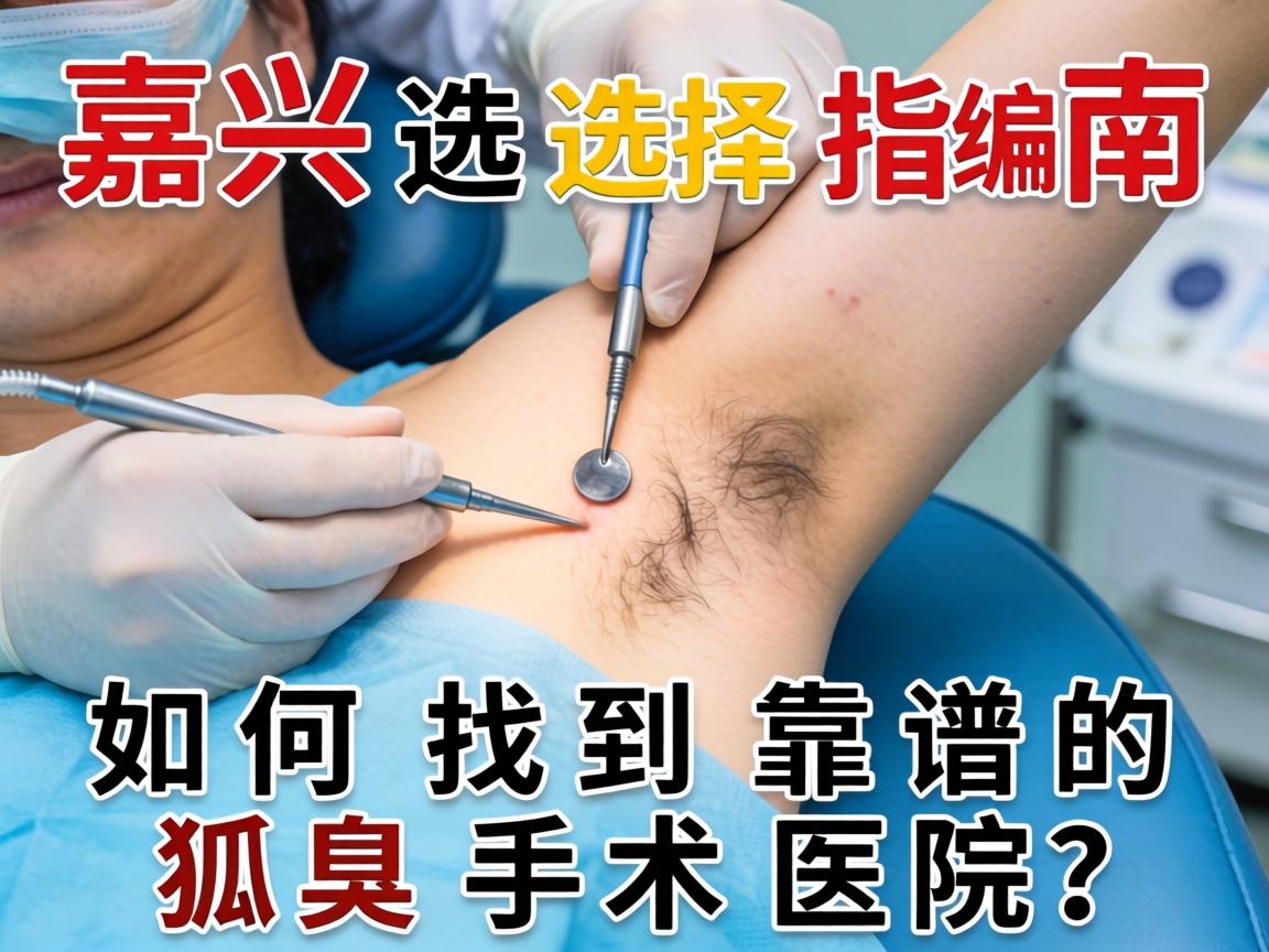 嘉兴狐臭手术选择指南，如何找到靠谱的狐臭手术医院？