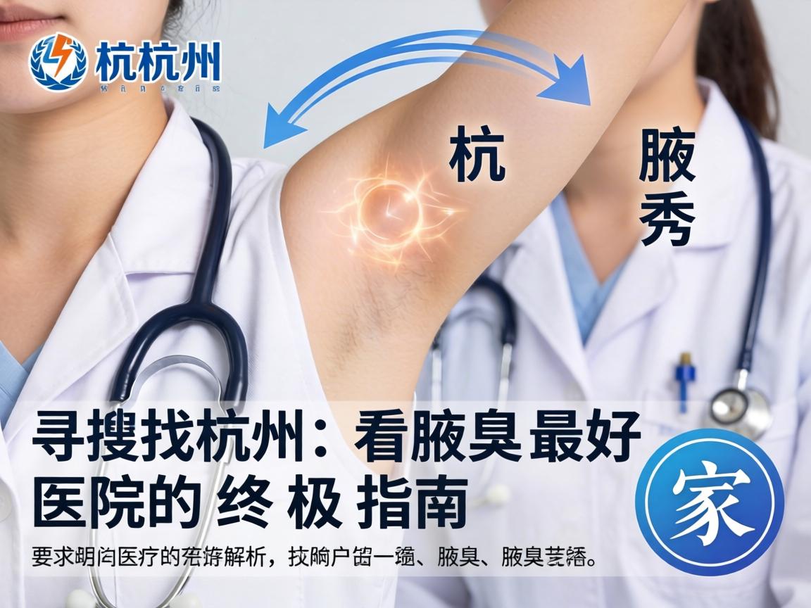 杭州腋秀解析，寻找杭州看腋臭最好医院的终极指南