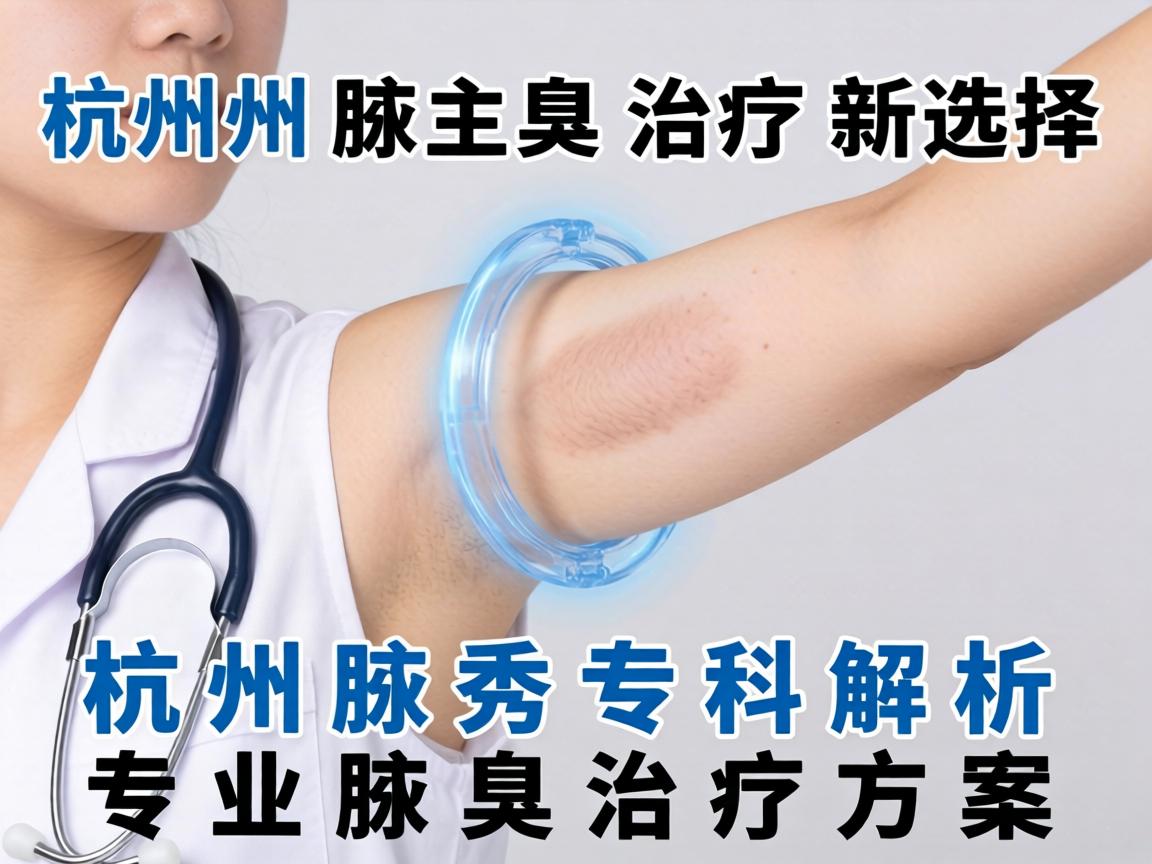 杭州腋臭治疗新选择，杭州腋秀专科解析专业腋臭治疗方案