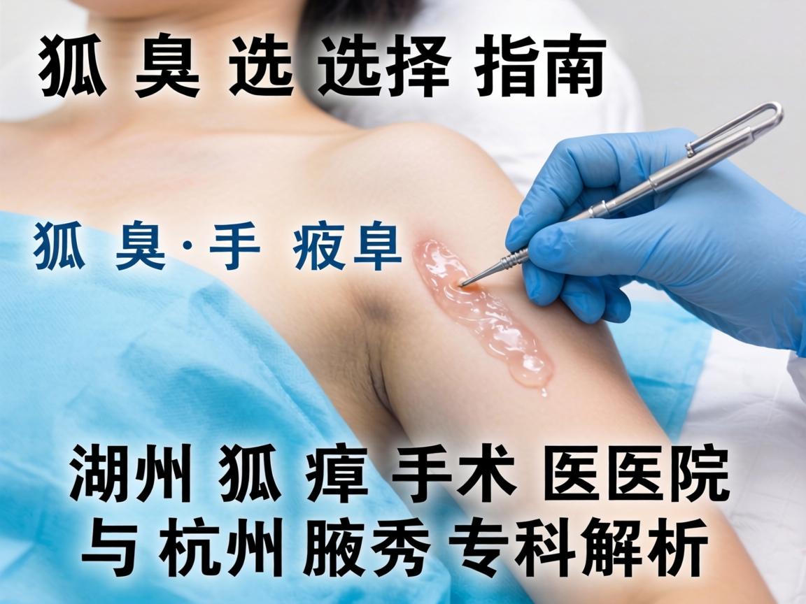 狐臭手术选择指南，湖州狐臭手术医院与杭州腋秀专科解析