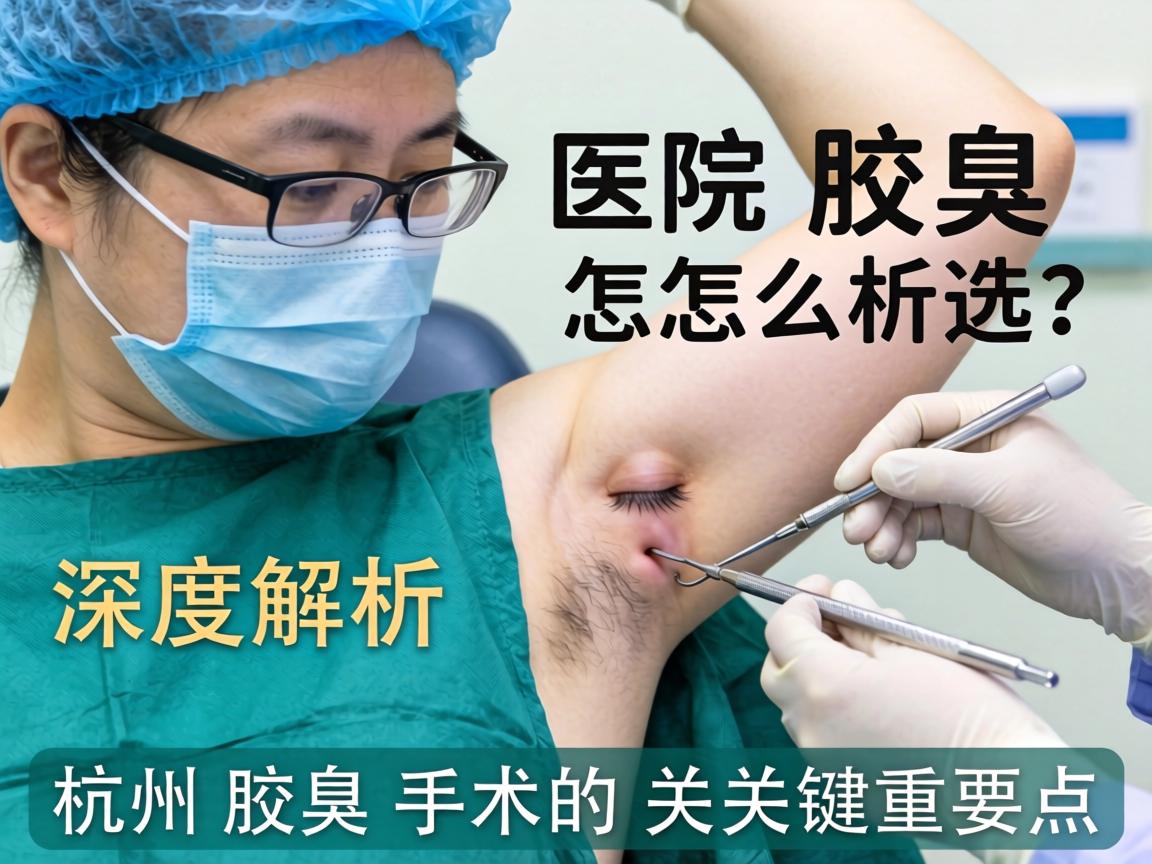 杭州腋臭手术医院怎么选？深度解析杭州腋臭手术的关键要点