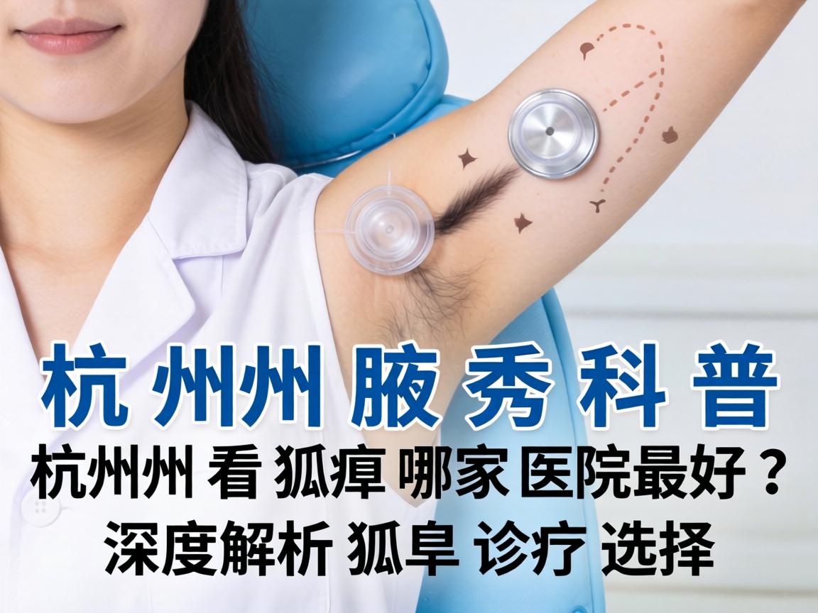 杭州腋秀科普，杭州看狐臭哪家医院最好？深度解析狐臭诊疗选择