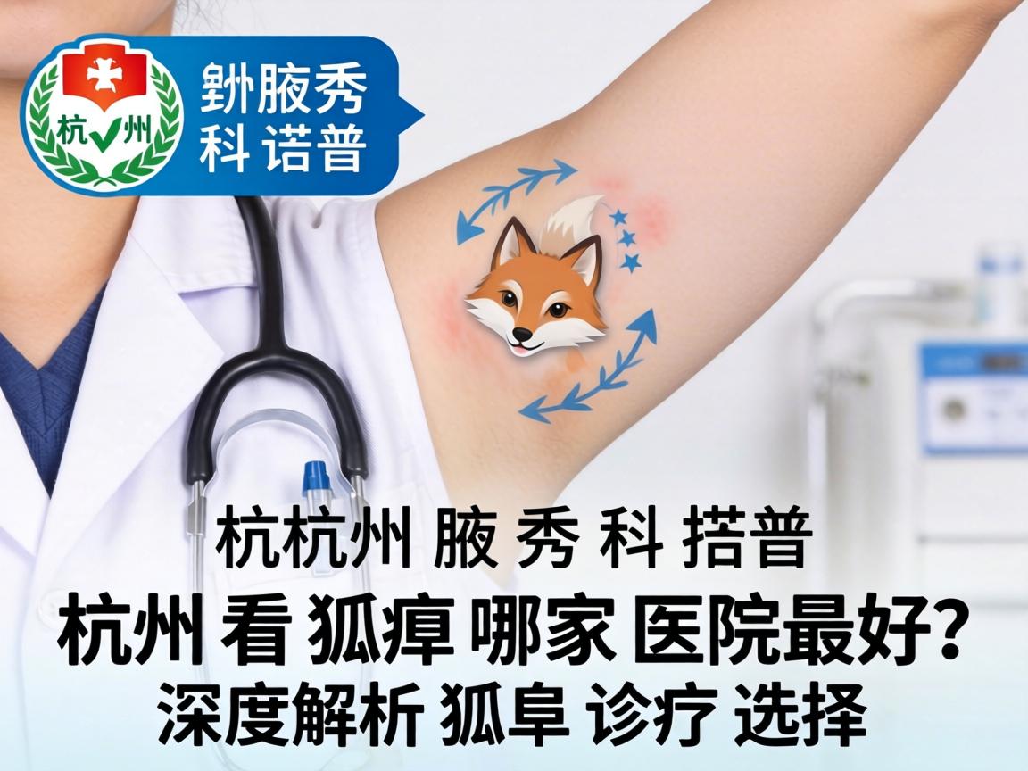 杭州腋秀科普，杭州看狐臭哪家医院最好？深度解析狐臭诊疗选择
