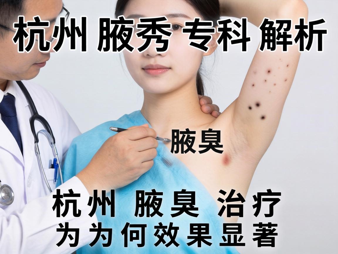 杭州腋秀专科解析，杭州腋臭治疗为何效果显著