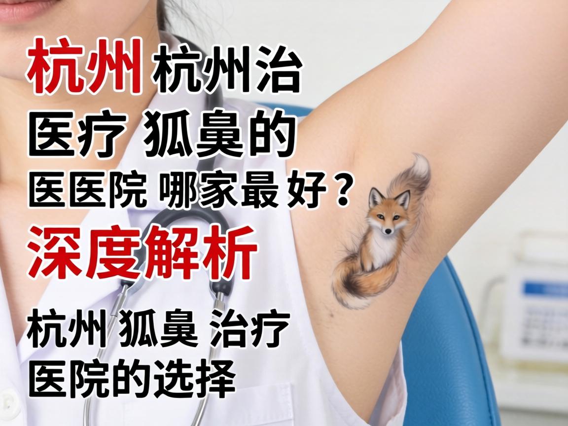 杭州治疗狐臭的医院哪家最好？深度解析杭州狐臭治疗医院的选择