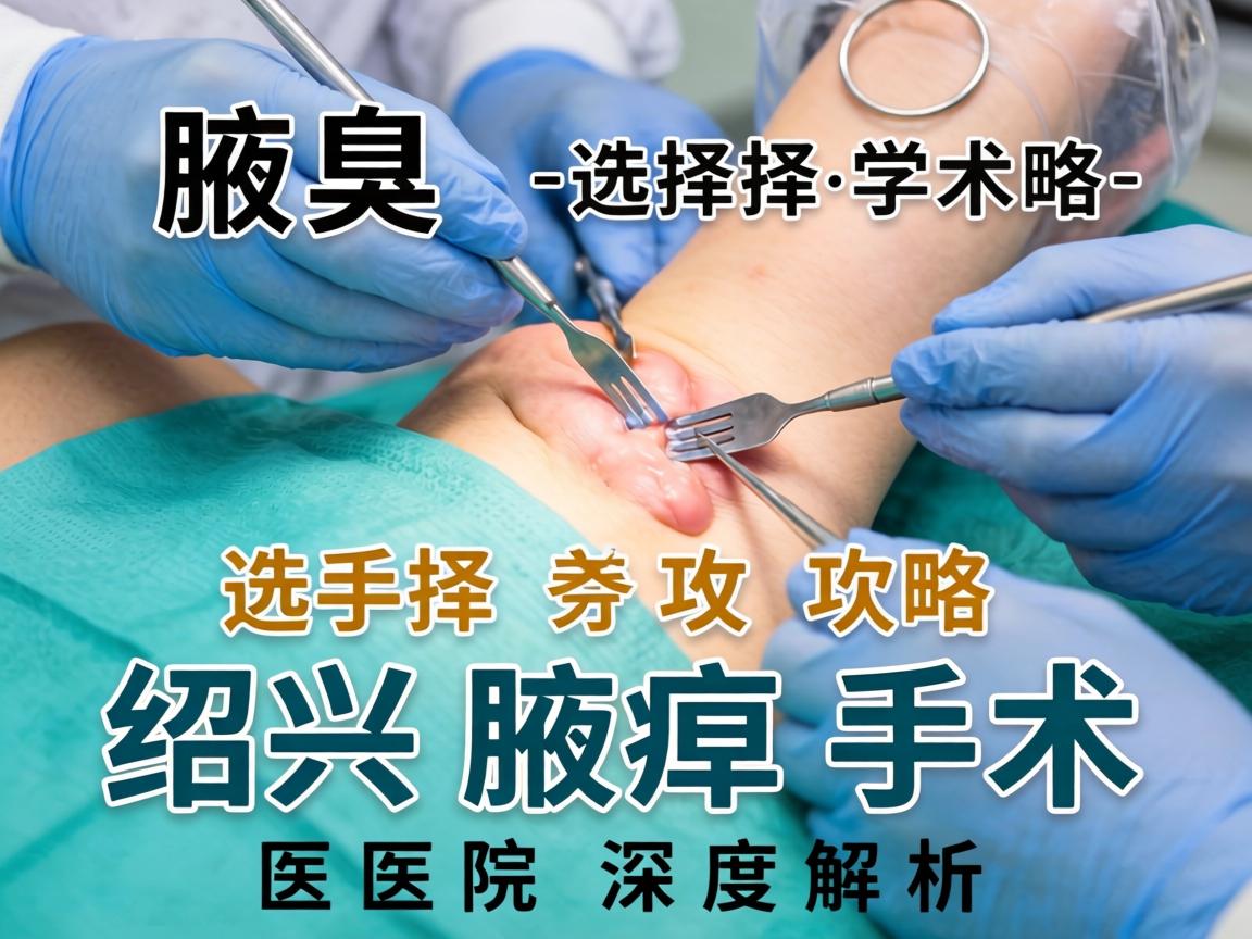 腋臭手术选择攻略，绍兴腋臭手术医院深度解析