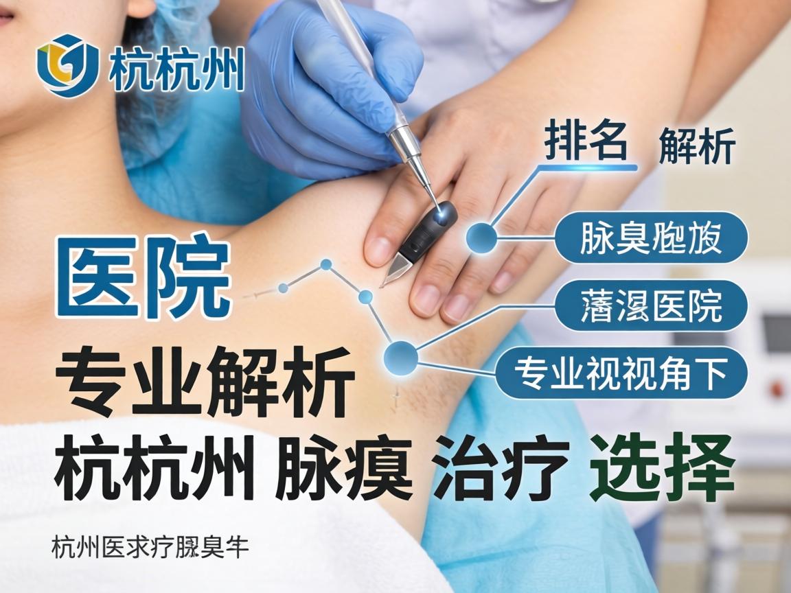 杭州腋臭医院排名解析，专业视角下的杭州腋臭治疗选择
