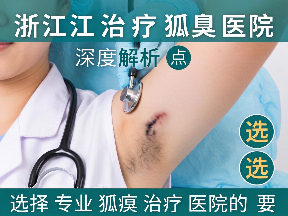 浙江治疗狐臭医院深度解析，选择专业狐臭治疗医院的要点