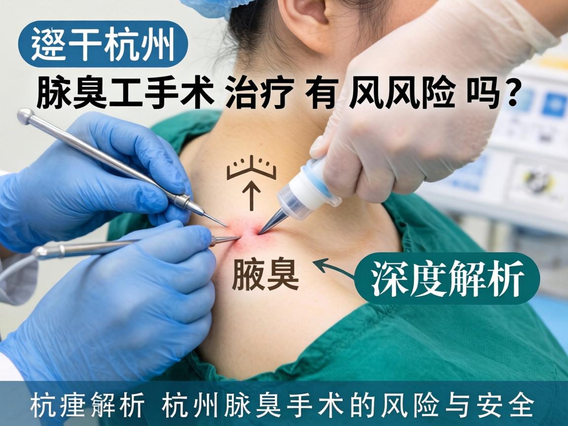 杭州腋臭手术治疗有风险吗?深度解析杭州腋臭手术的风险与安全 杭州腋臭手术治疗有风险吗?深度解析杭州腋臭手术的风险与安全