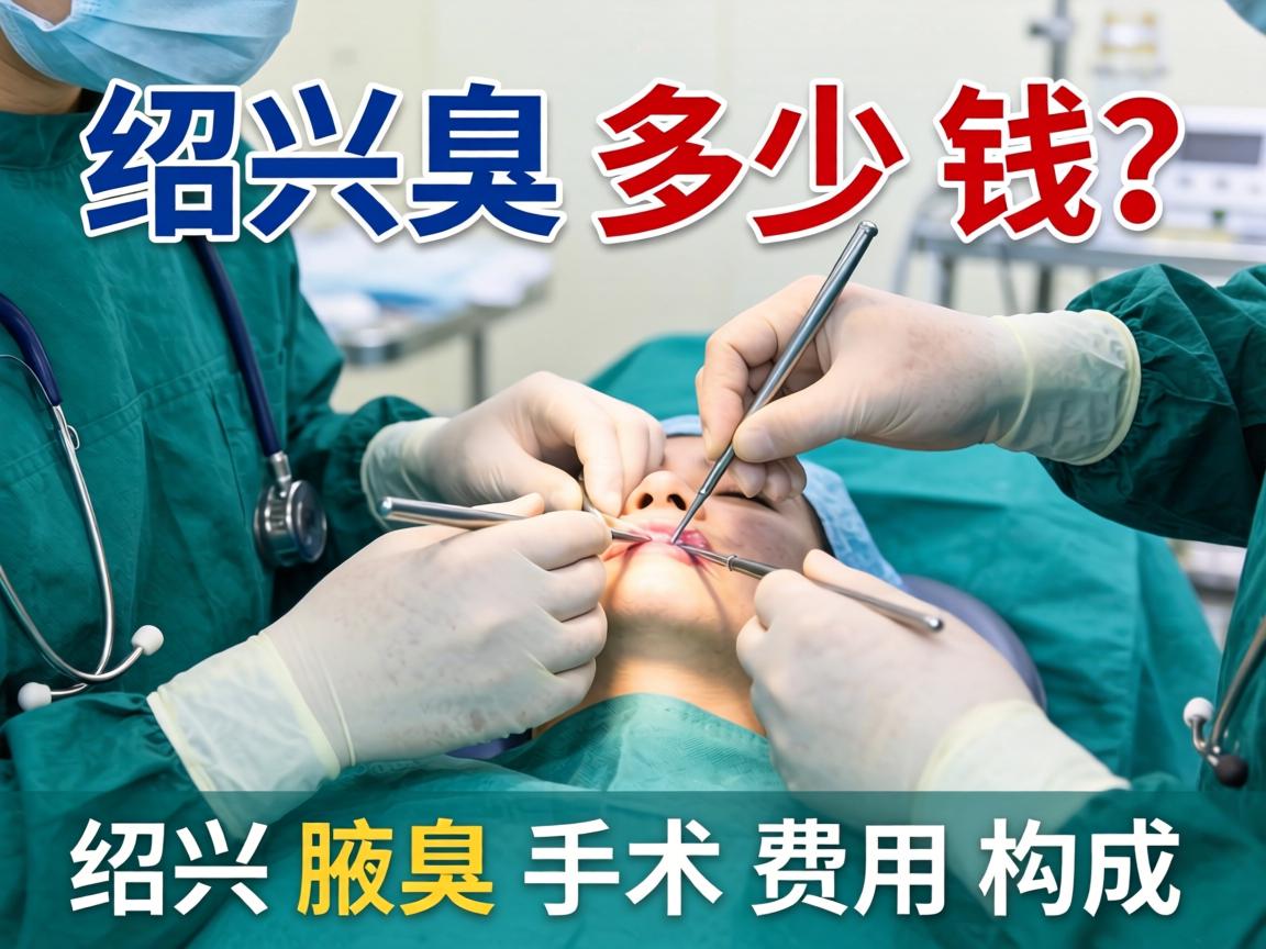 绍兴腋臭手术多少钱？详解绍兴腋臭手术费用构成