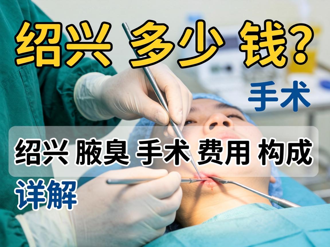 绍兴腋臭手术多少钱？详解绍兴腋臭手术费用构成