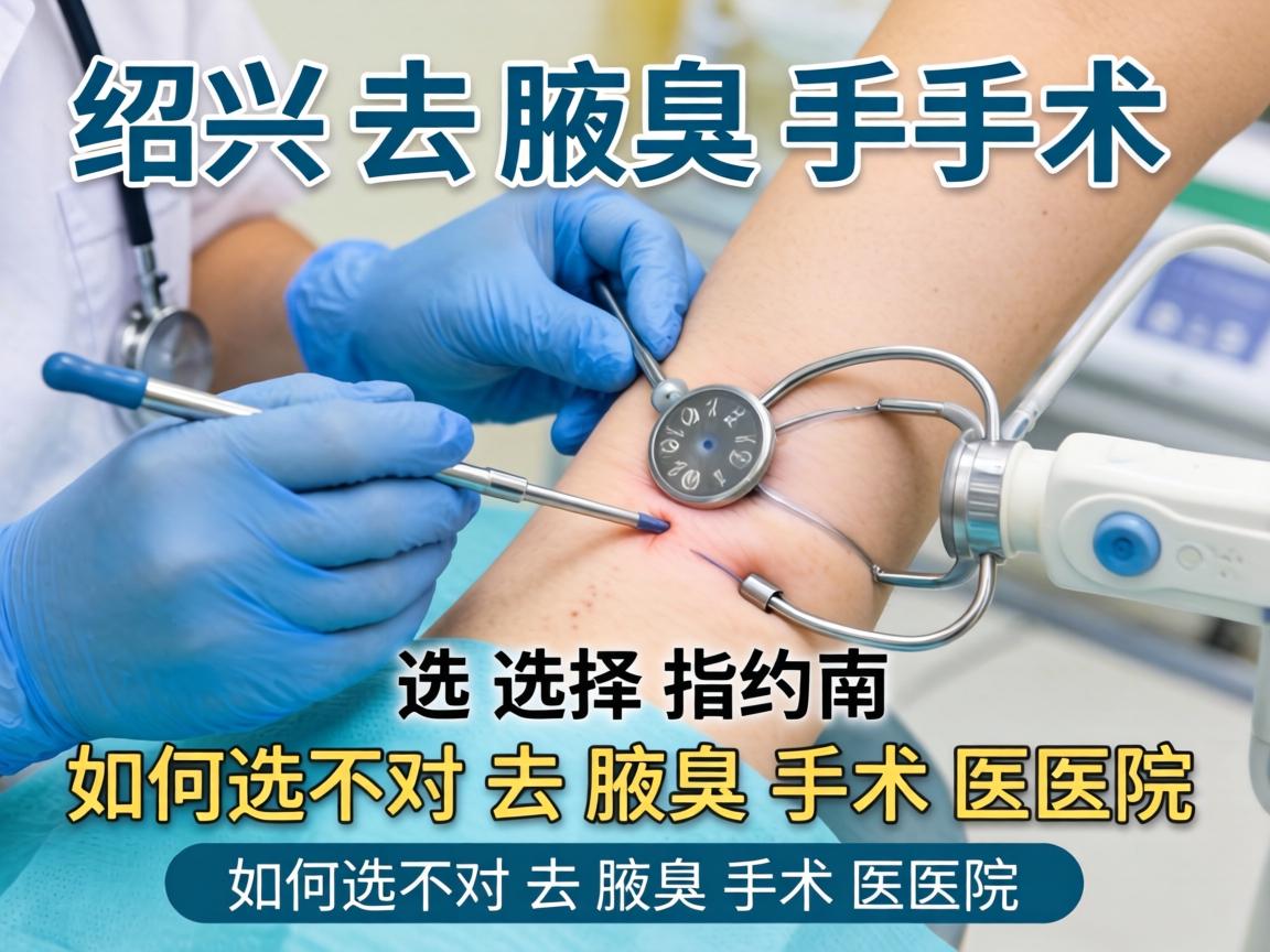 绍兴去腋臭手术医院选择指南，如何选对去腋臭手术医院