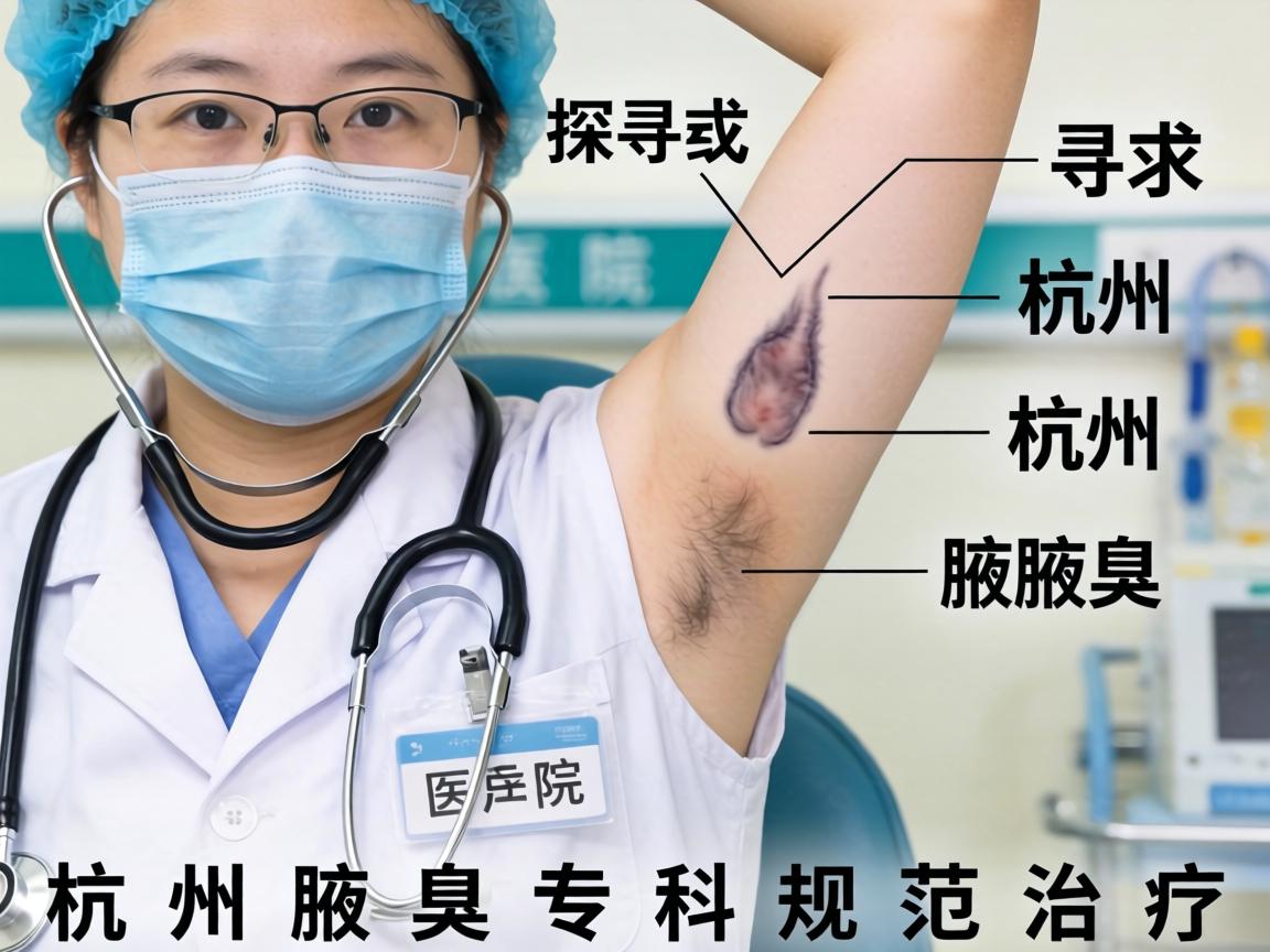 探寻杭州腋臭诊疗医院，解析杭州腋臭专科的规范治疗