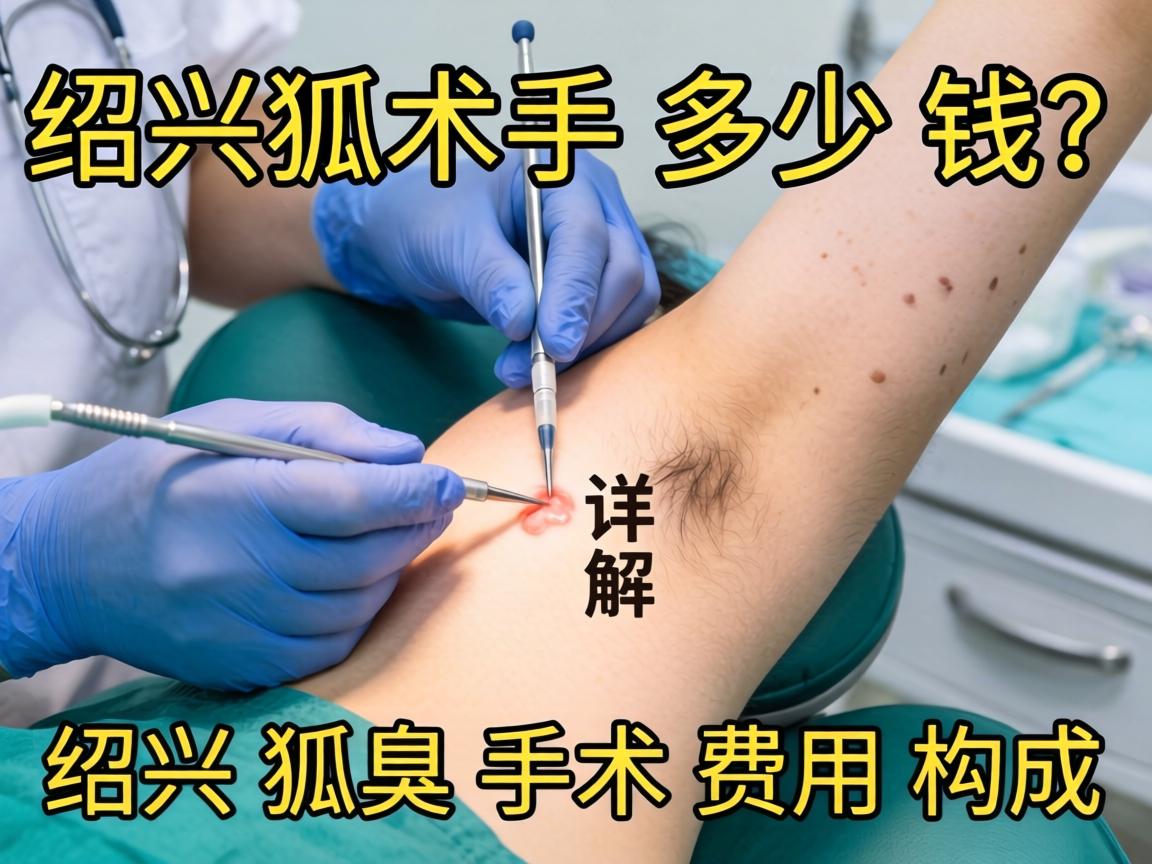 绍兴狐臭手术多少钱？详解绍兴狐臭手术费用构成