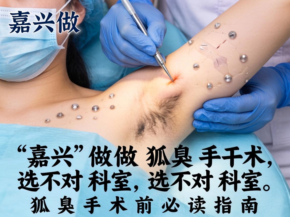 在嘉兴做狐臭手术选对科室,狐臭手术前必读指南 在嘉兴做狐臭手术选对科室,狐臭手术前必读指南