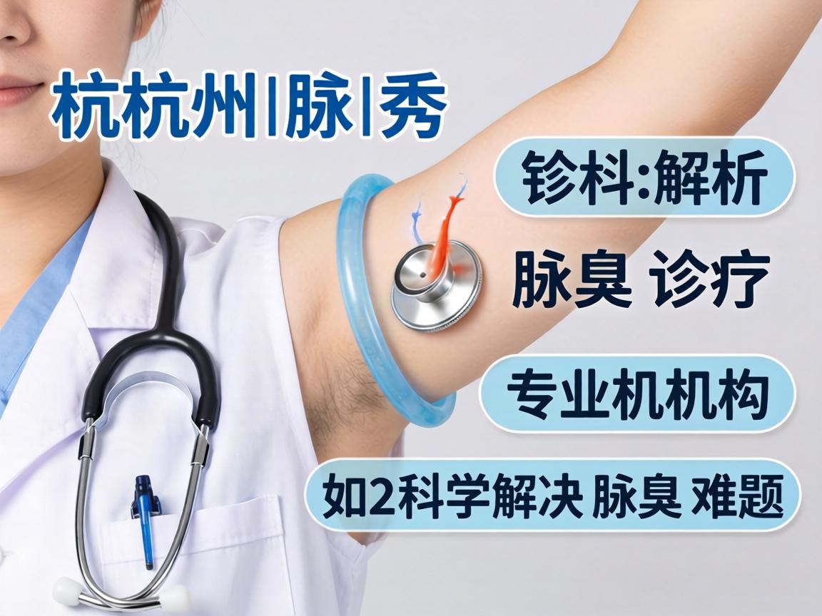 杭州腋秀解析腋臭诊疗，专业机构如何科学解决腋臭难题