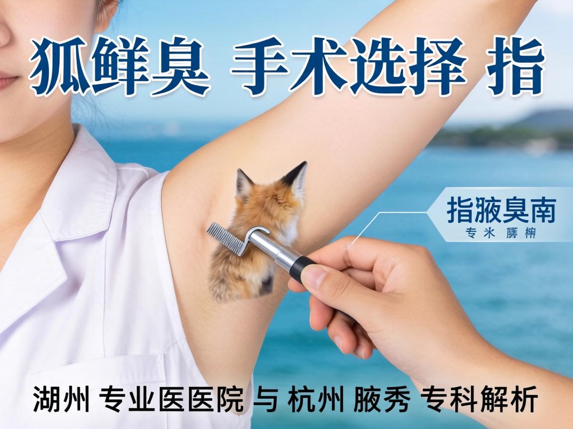 狐臭手术选择指南，湖州专业医院与杭州腋秀专科解析