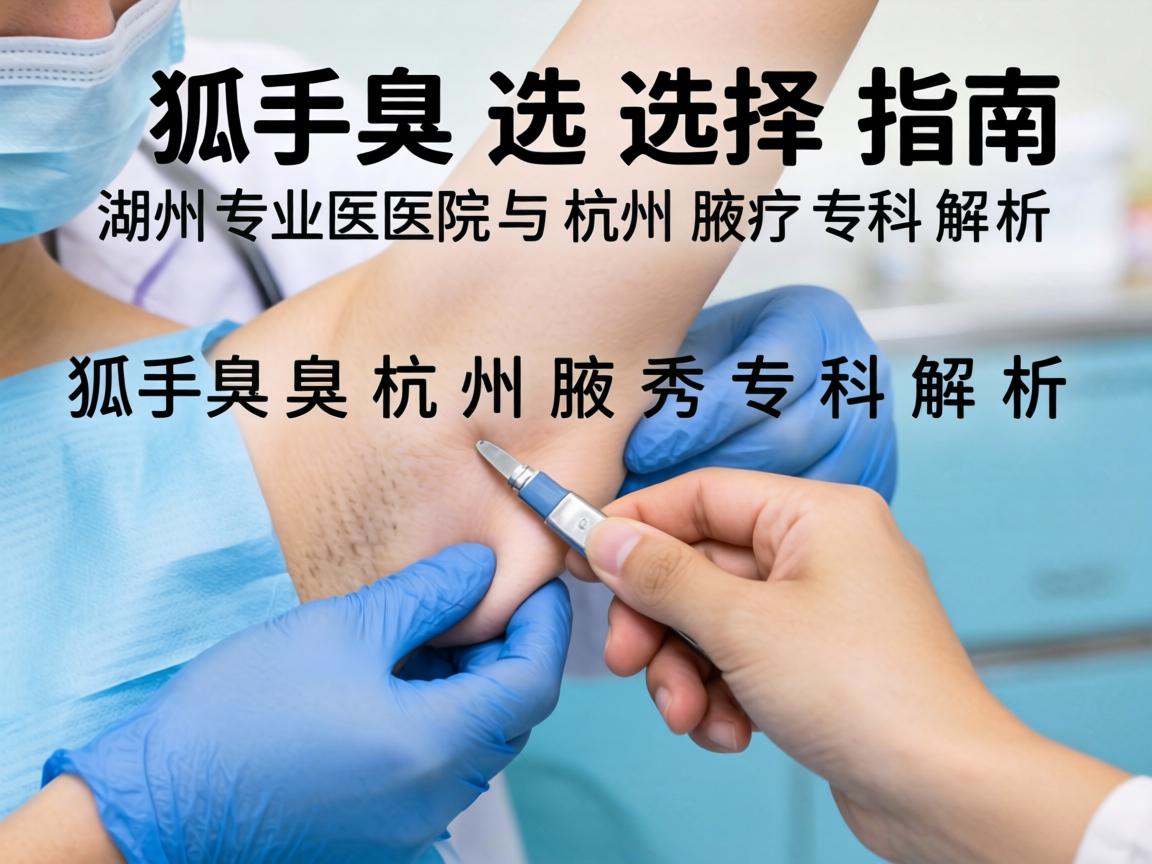 狐臭手术选择指南，湖州专业医院与杭州腋秀专科解析