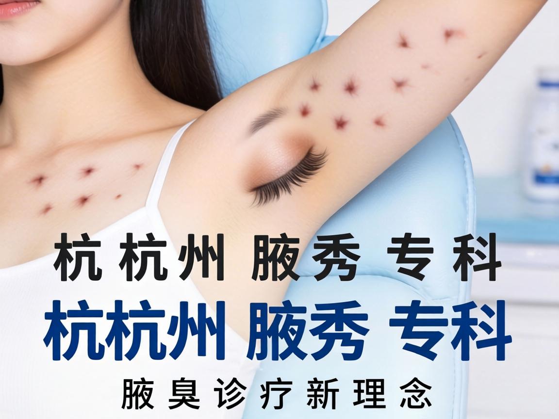 杭州腋秀专科，解读杭州腋秀专科的腋臭诊疗新理念