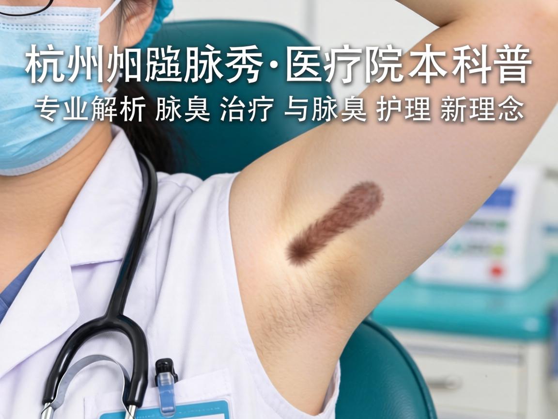 杭州腋秀医院科普，专业解析腋臭治疗与腋臭护理新理念