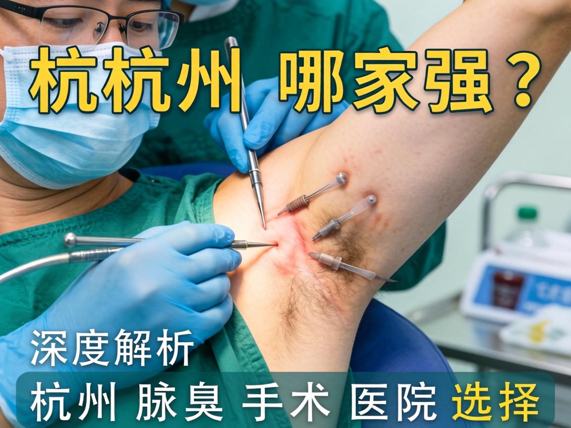 杭州腋臭手术哪家强？深度解析杭州腋臭手术医院选择