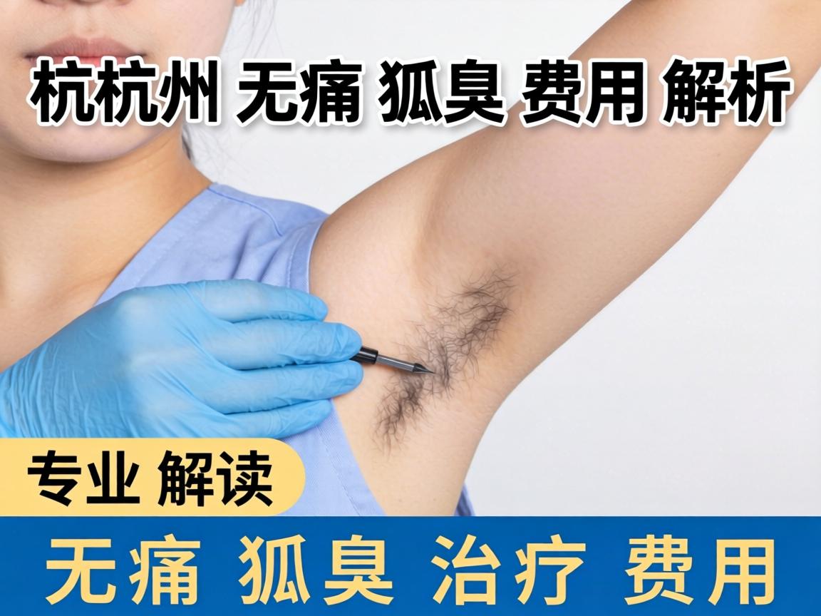 杭州无痛狐臭费用解析，专业解读杭州无痛狐臭治疗费用