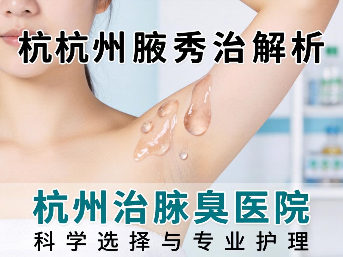 杭州腋秀解析，杭州治腋臭医院的科学选择与专业护理