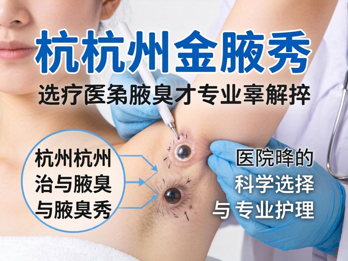 杭州腋秀解析，杭州治腋臭医院的科学选择与专业护理