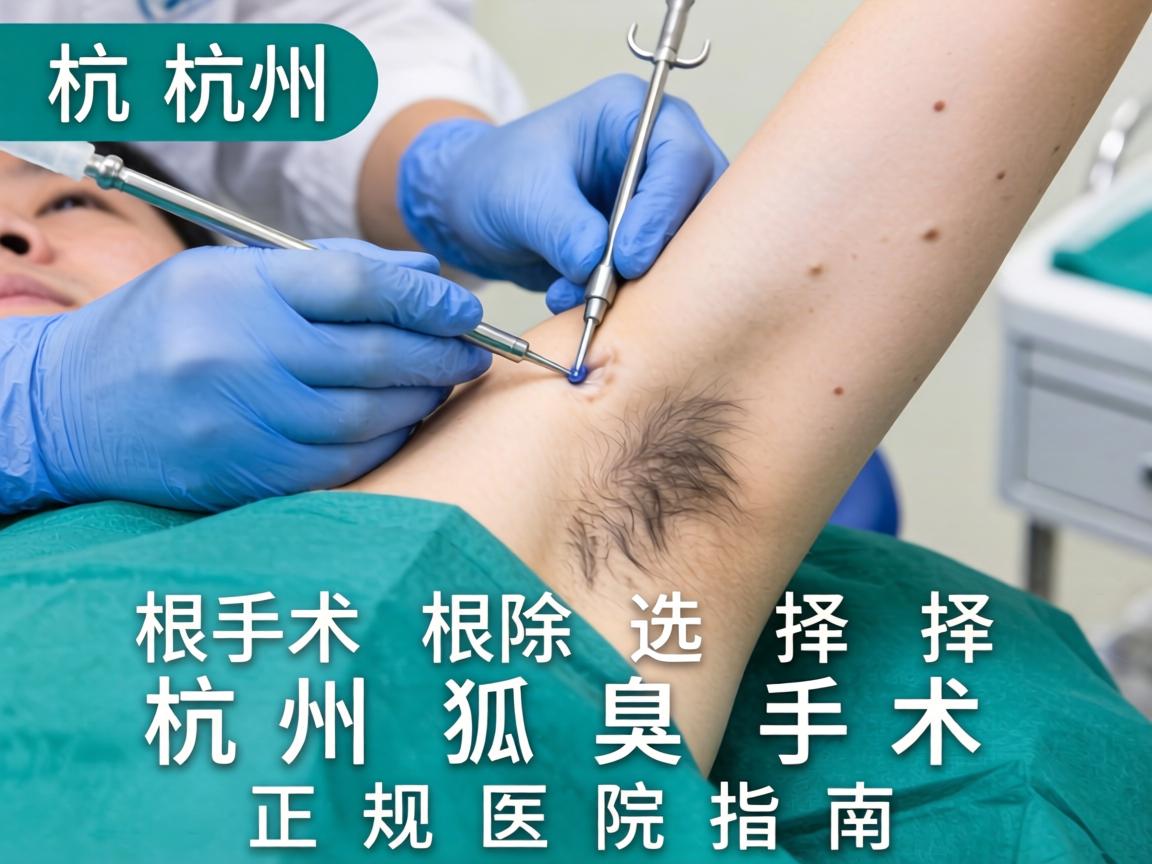 杭州狐臭手术根除选择，杭州狐臭手术正规医院指南