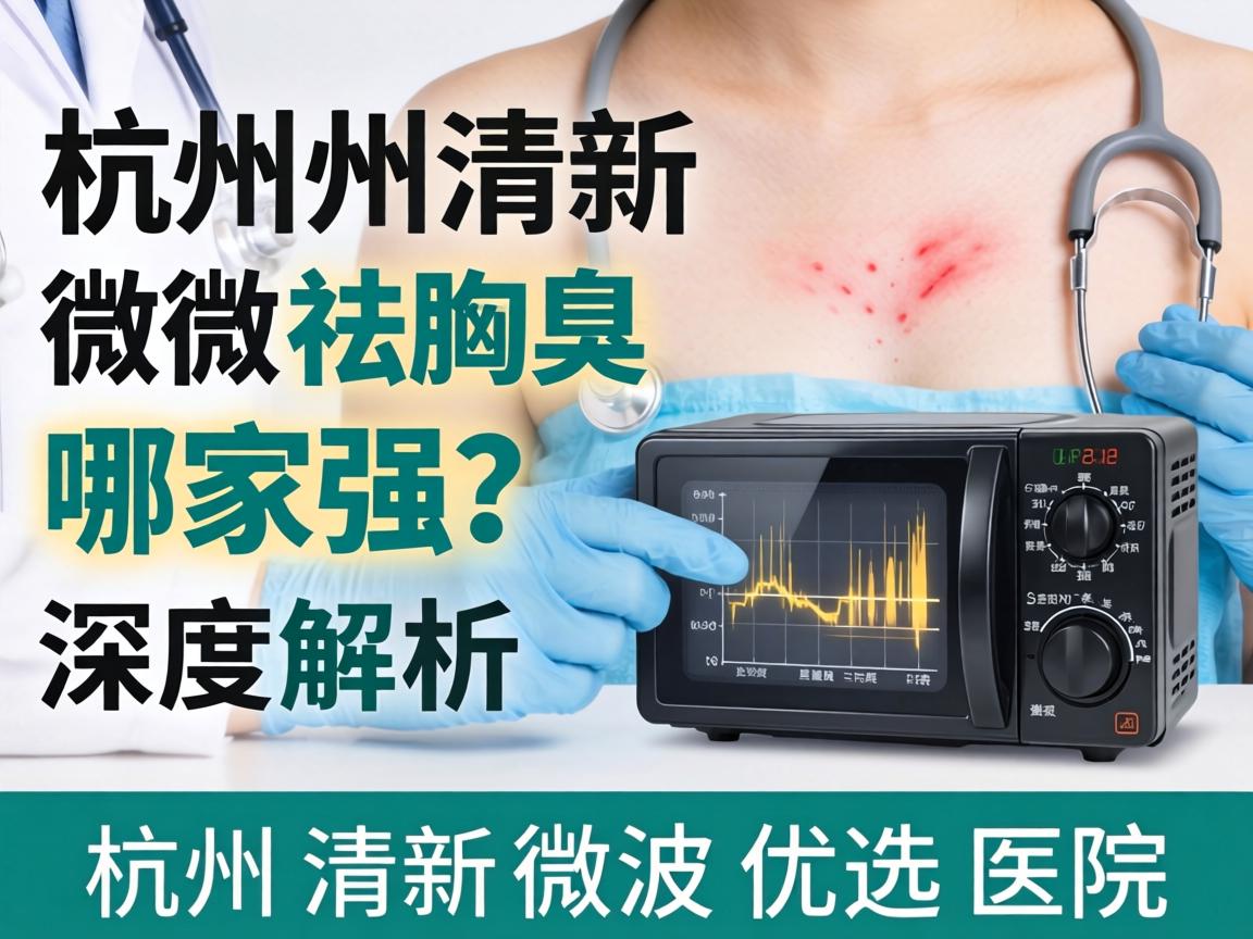 杭州清新微波祛腋臭哪家强？深度解析杭州清新微波优选医院
