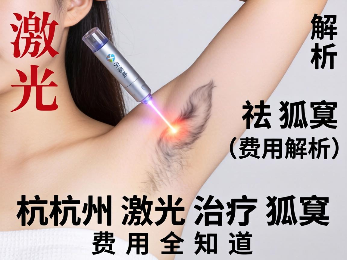 激光祛狐臭，费用解析，杭州激光治疗狐臭费用全知道