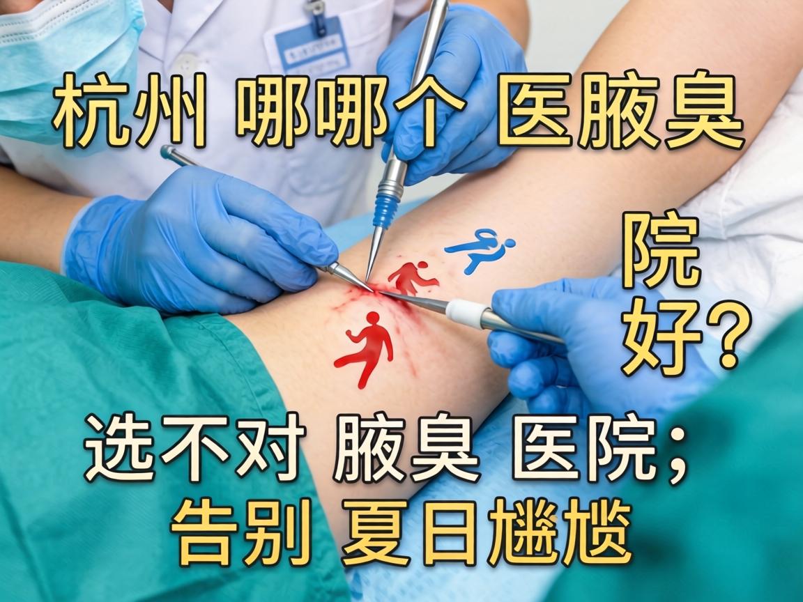 杭州腋臭手术哪个医院好？选对腋臭医院，告别夏日尴尬