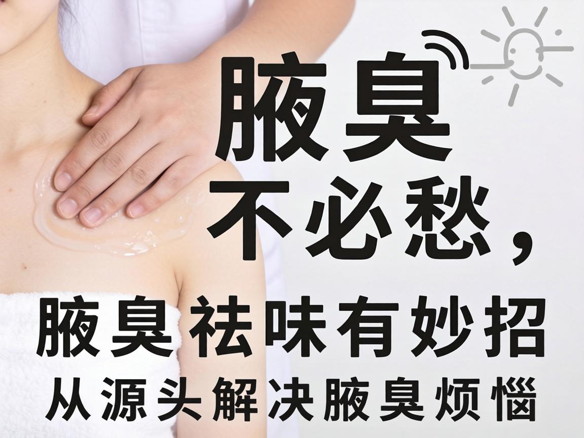 腋臭不必愁，腋臭祛味有妙招，从源头解决腋臭烦恼