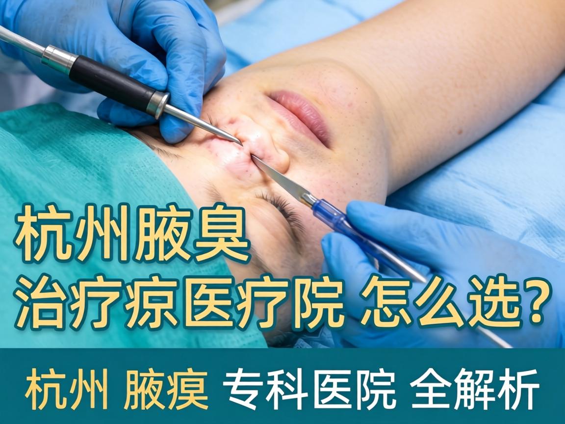 杭州腋臭手术医院攻略，杭州腋臭治疗医院怎么选？杭州腋臭专科医院全解析