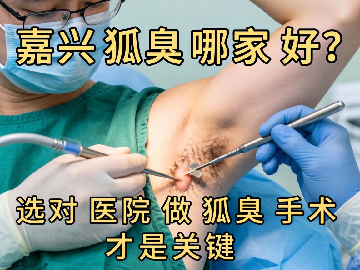 嘉兴狐臭手术哪家好？选对医院做狐臭手术才是关键