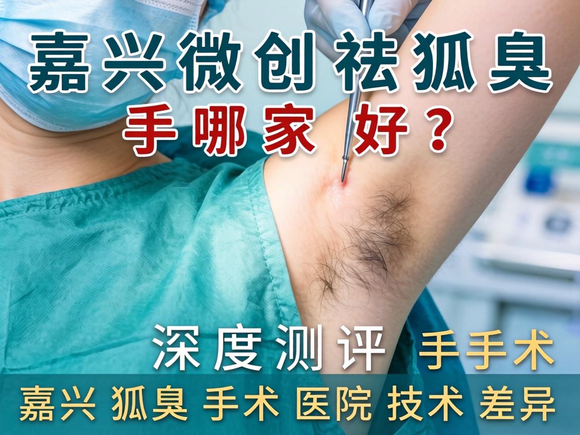 嘉兴微创祛狐臭手术哪家好？深度测评嘉兴狐臭手术医院技术差异