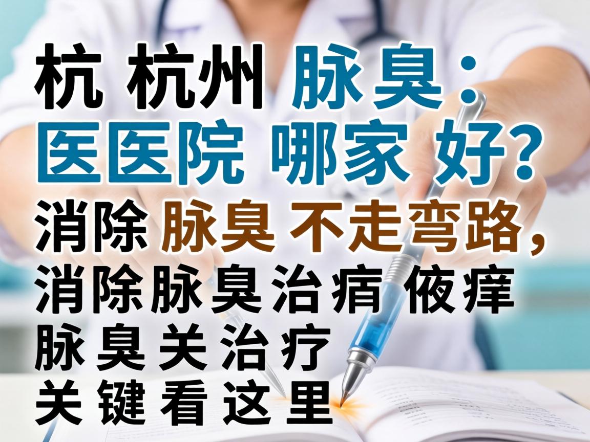 杭州腋臭医院哪家好？消除腋臭不走弯路，腋臭治疗关键看这里