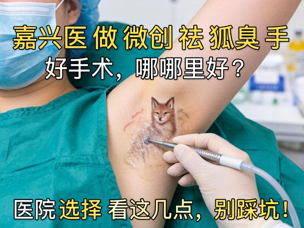 嘉兴做微创祛狐臭手术哪里好？医院选择看这几点，别踩坑！
