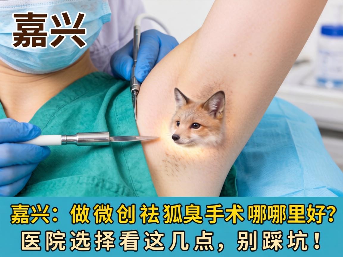 嘉兴做微创祛狐臭手术哪里好？医院选择看这几点，别踩坑！