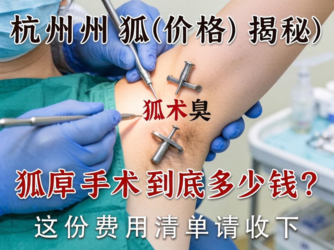 杭州狐臭手术价格揭秘,狐臭手术到底多少钱?这份费用清单请收好 杭州狐臭手术价格揭秘,狐臭手术到底多少钱?这份费用清单请收好