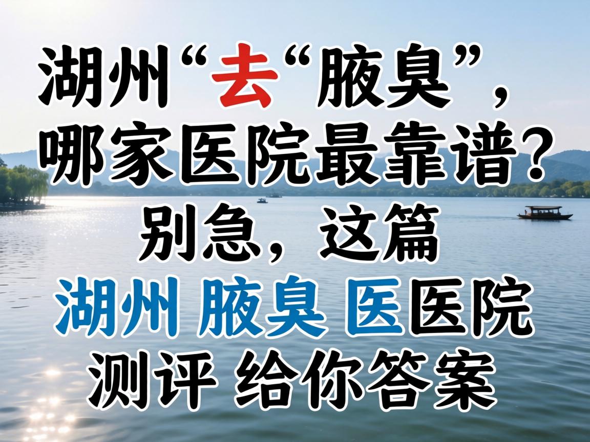 湖州去腋臭，哪家医院最靠谱？别急，这篇湖州腋臭医院测评给你答案