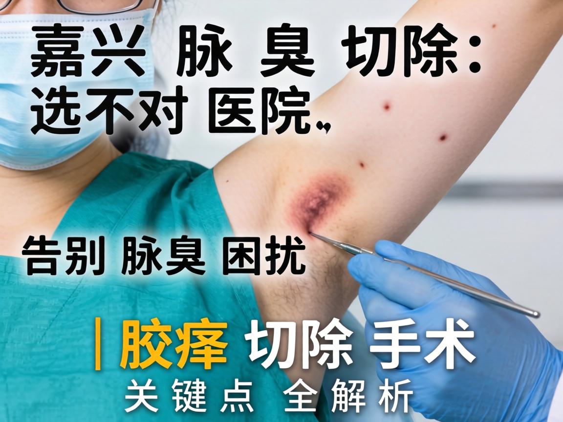 嘉兴腋臭切除，选对医院，告别腋臭困扰｜腋臭切除手术关键点全解析