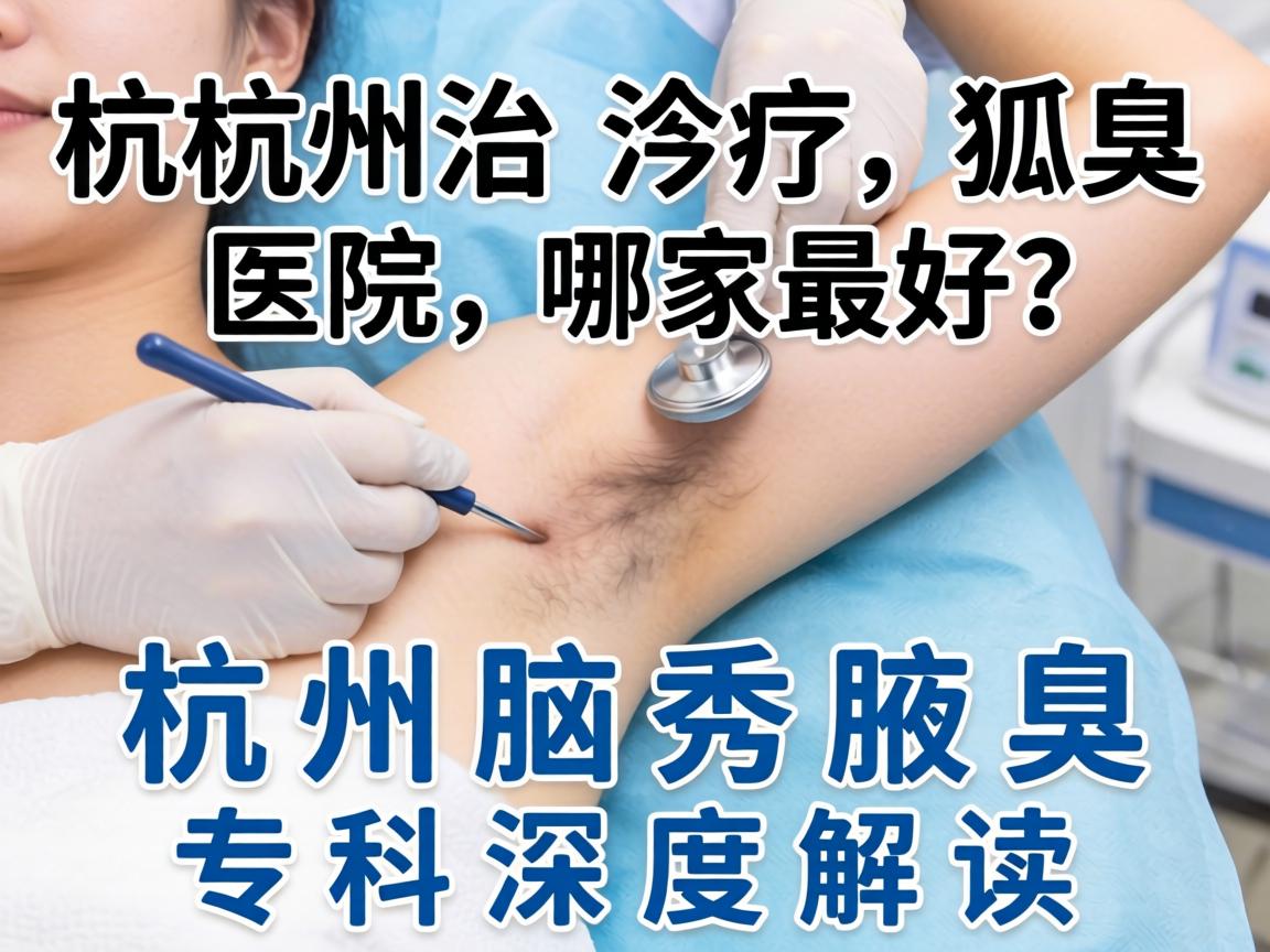 杭州治疗狐臭医院哪家最好?杭州腋秀腋臭专科深度解读 杭州治疗狐臭医院哪家最好?杭州腋秀腋臭专科深度解读