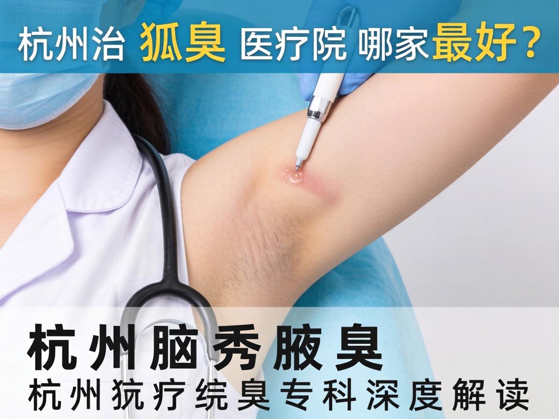 杭州治疗狐臭医院哪家最好?杭州腋秀腋臭专科深度解读 杭州治疗狐臭医院哪家最好?杭州腋秀腋臭专科深度解读