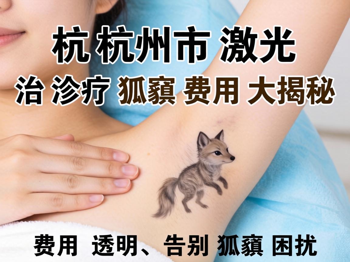 杭州激光治疗狐臭费用大揭秘,费用透明,告别狐臭困扰 杭州激光治疗狐臭费用大揭秘,费用透明,告别狐臭困扰