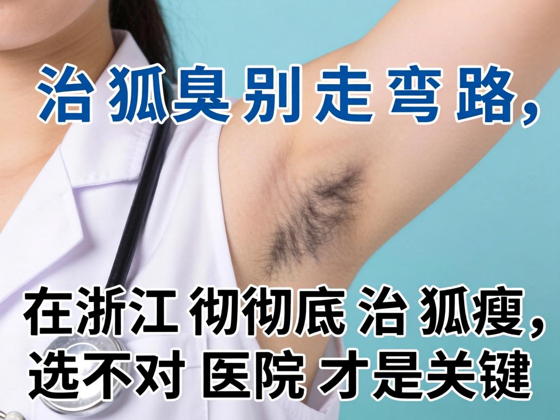 治狐臭别走弯路，在浙江彻底治狐臭，选对医院才是关键