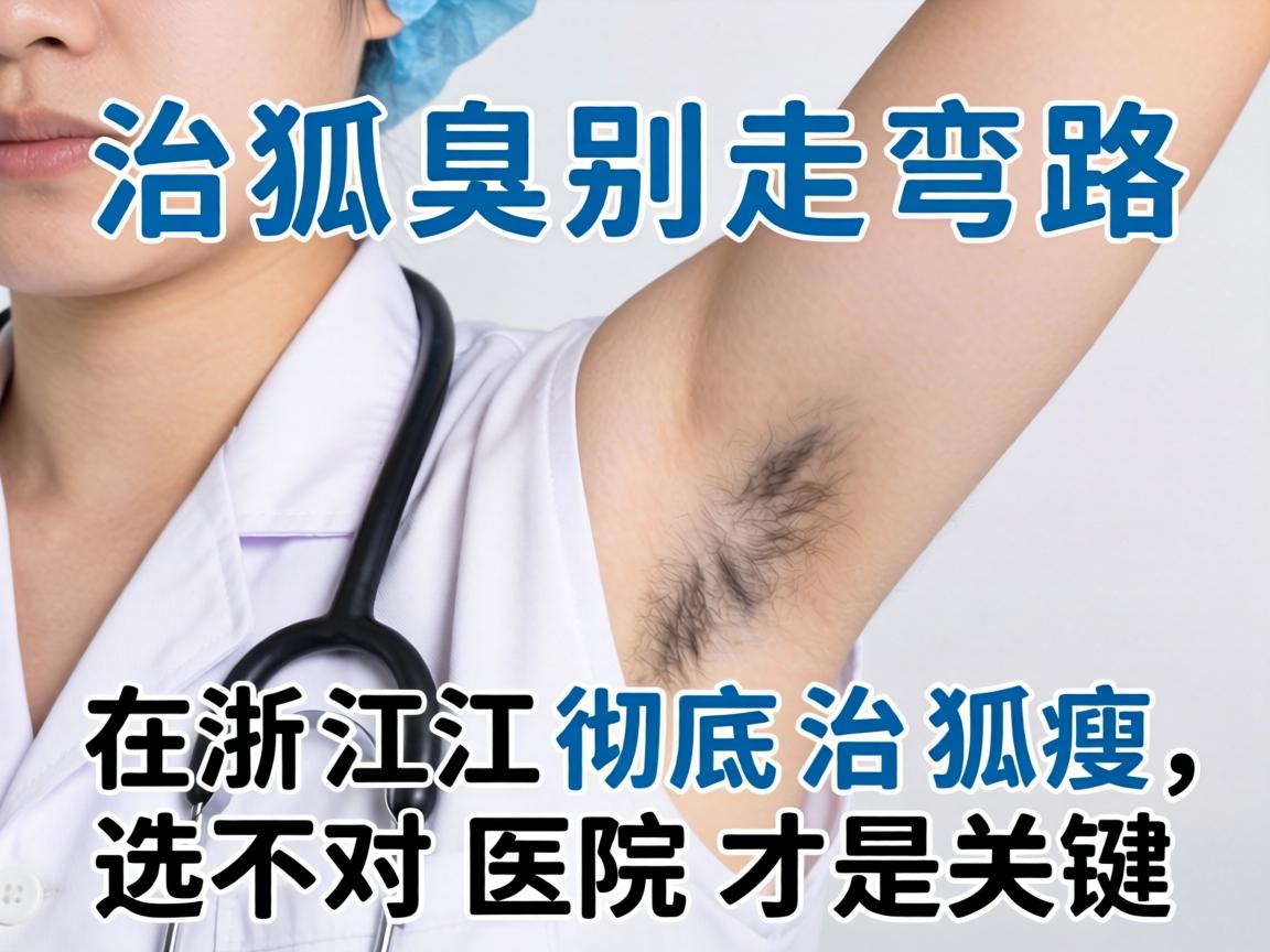 治狐臭别走弯路，在浙江彻底治狐臭，选对医院才是关键