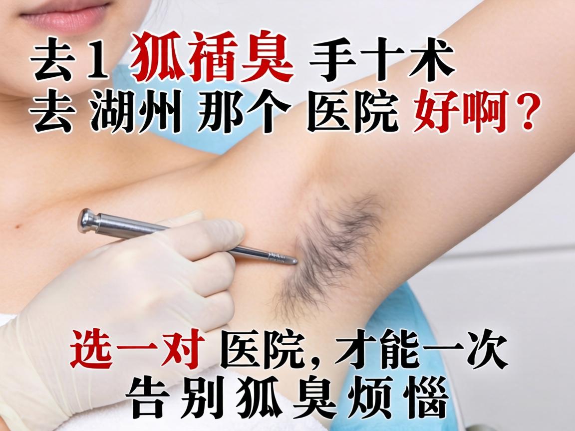 去狐臭手术去湖州那个医院好啊？选对医院，才能一次告别狐臭烦恼