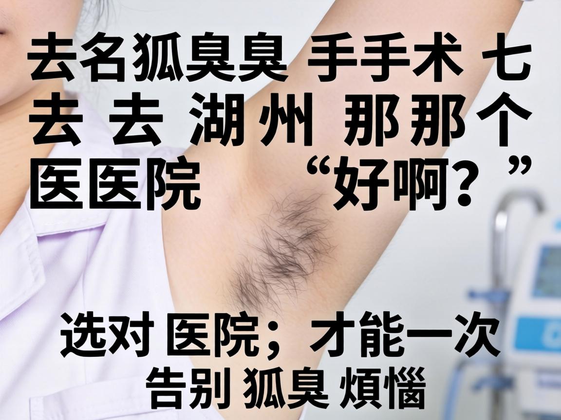 去狐臭手术去湖州那个医院好啊？选对医院，才能一次告别狐臭烦恼